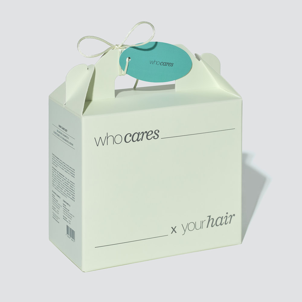Набір засобів для волосся whocares Hair Care Set Balancing Shampoo x Conditioner 2.0