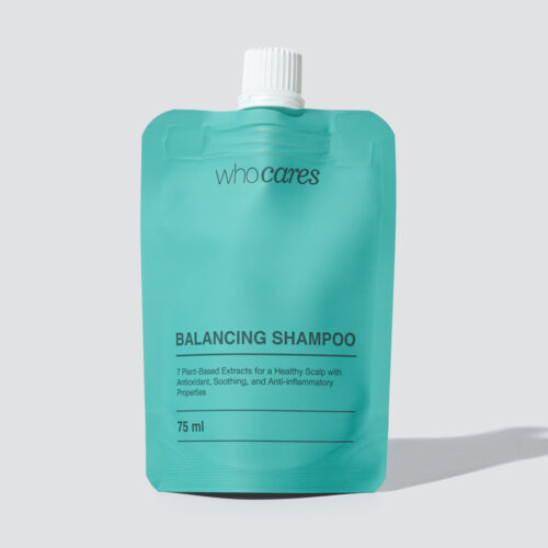 Тревел-пак шампуню balancung shampoo від whocares